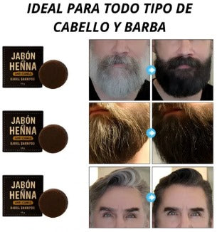 JABON DE HENNA™ - Anti canas
