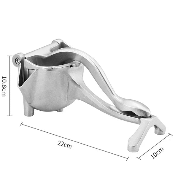 Exprimidor Metálico Profesional - Extracción Máxima de Jugo | Duradero y Fácil de Limpiar | Para Naranjas, Limones, Mandarinas y más