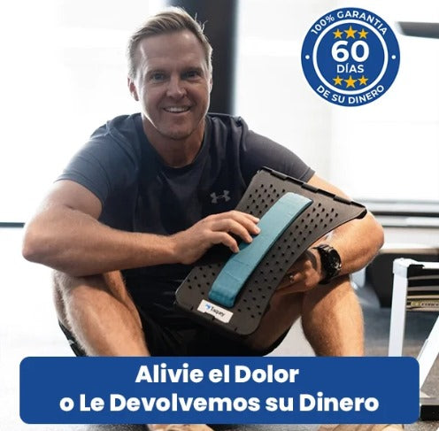 REPOX® CAMILLA LUMBAR ALIBIO DEL DOLOR DE ESPALDAS Y CORRIGE TU POSTURA CON SOLO 10 MIN DE USO AL DÍA