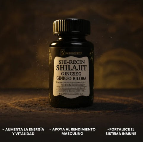¡Potencia Tu Virilidad al Máximo Nivel! Shilajit Puro: El Secreto Himalayo para un Rendimiento Masculino Sólido y Duradero.