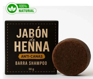 JABON DE HENNA™ - Anti canas