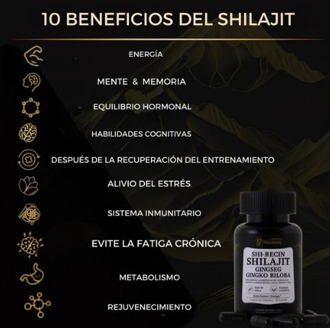 ¡Potencia Tu Virilidad al Máximo Nivel! Shilajit Puro: El Secreto Himalayo para un Rendimiento Masculino Sólido y Duradero.