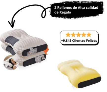 Almohada Enfriadora de Gel – Duerme Fresco y Despierta SIN Dolor Cervical ❄️🛌