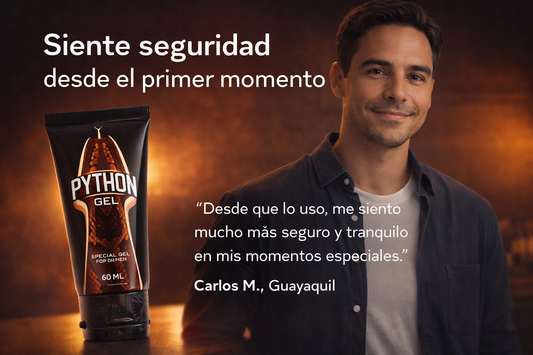 Python Gel® | Siente la diferencia desde el primer momento