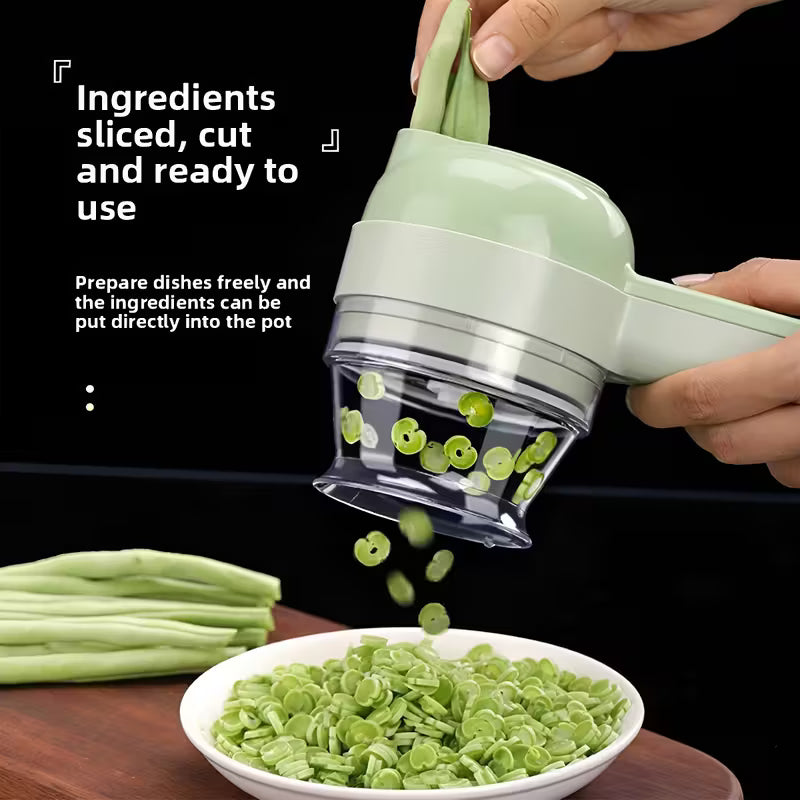 ¡Prepara tus alimentos en segundos sin cuchillo ni complicaciones! El picador que hace tu cocina más rápida, limpia y práctica!